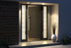 s 500 signature front and back aluminium doors