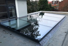 Titan edge multipane aluminium roof light